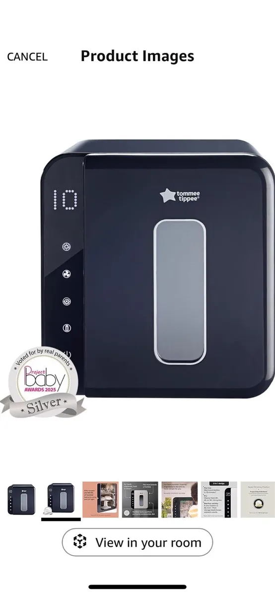 Tommee tippee uv steriliser brand new - Image 2