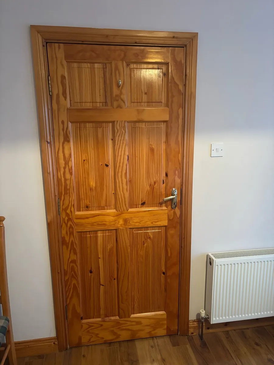 Solid pine internal doors free to take today - Image 1