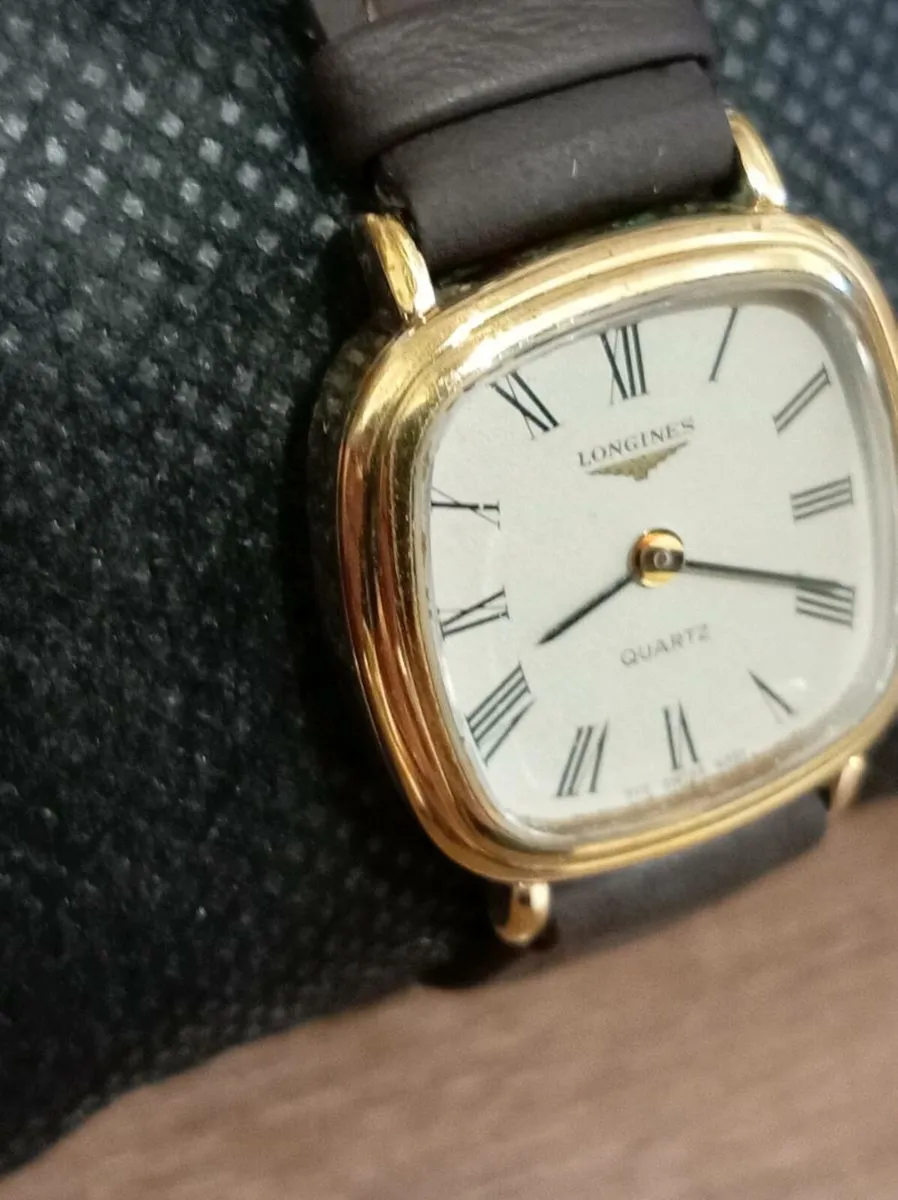 Genuine Swiss made ladies watch LONGINES gold plat - Image 1