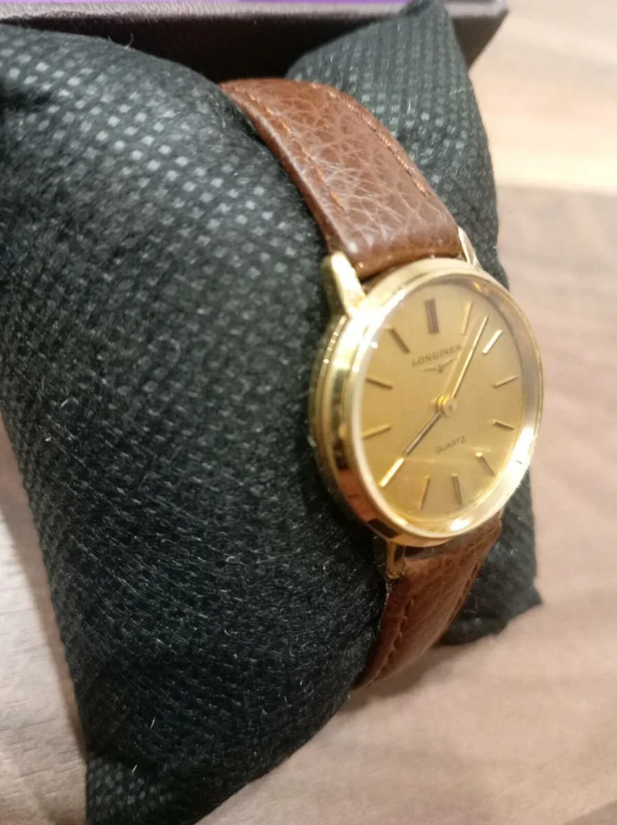 Gold plated Longines ladies watch. - Image 3