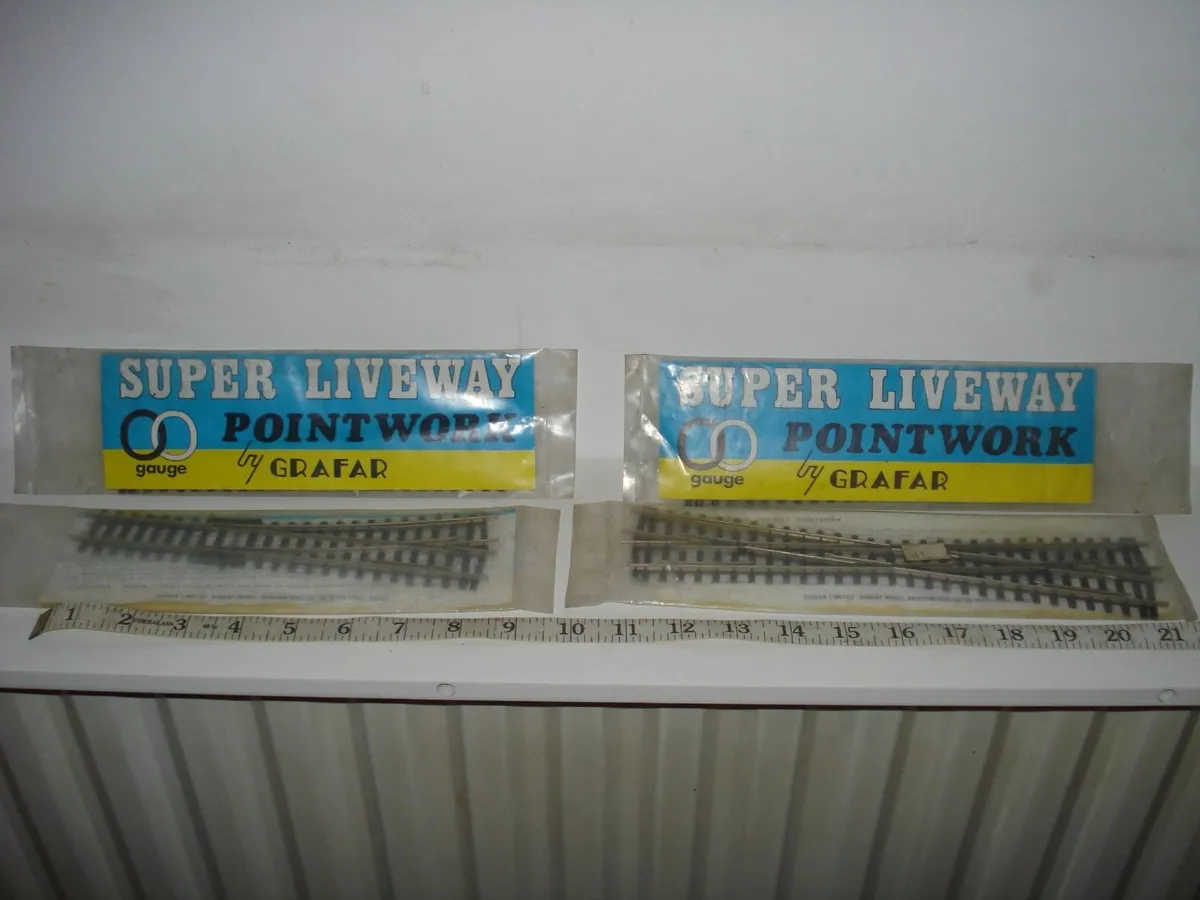 GRAFAR  & WRENN MODEL RAILWAY TRACKS. - Image 1