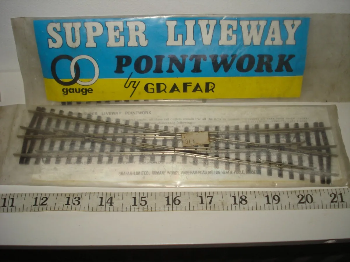 GRAFAR  & WRENN MODEL RAILWAY TRACKS. - Image 3