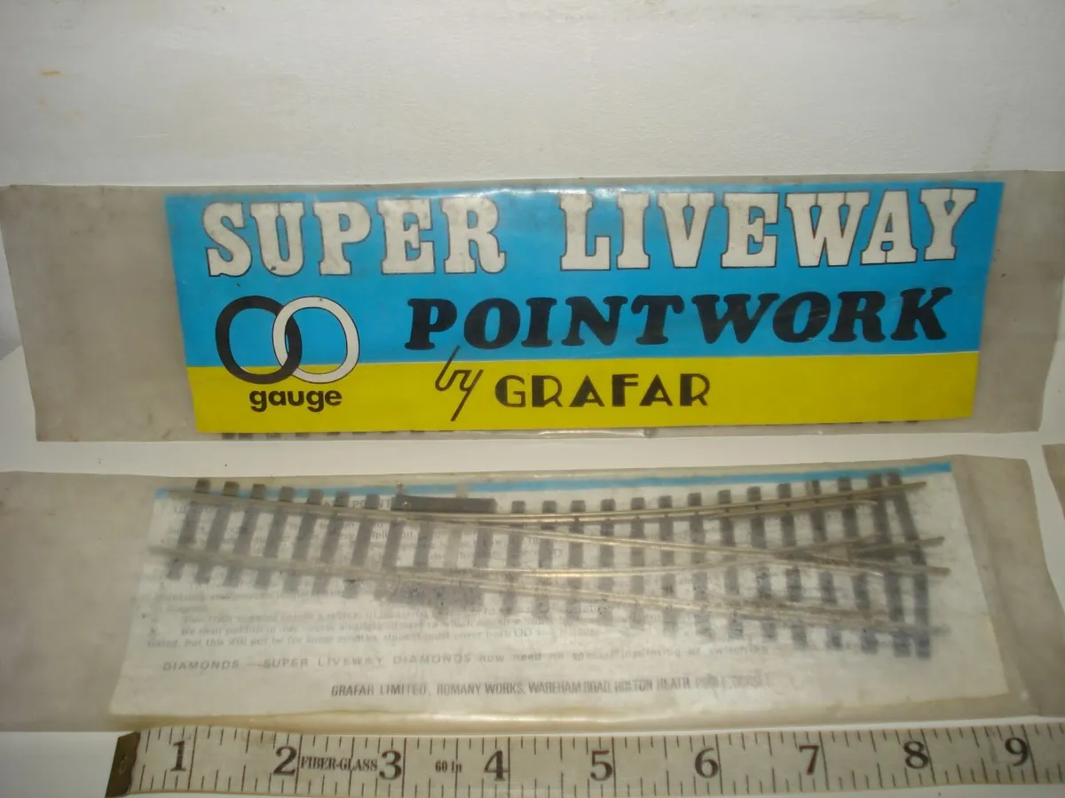 GRAFAR  & WRENN MODEL RAILWAY TRACKS. - Image 4