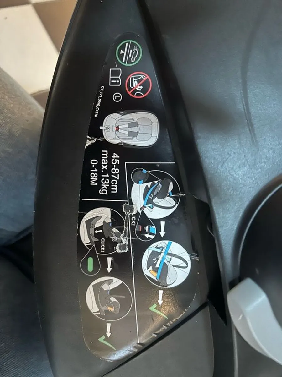 cybex car seat up to 13kg - Image 3