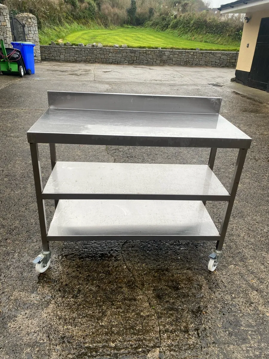 Stainless Steel Table - Image 1