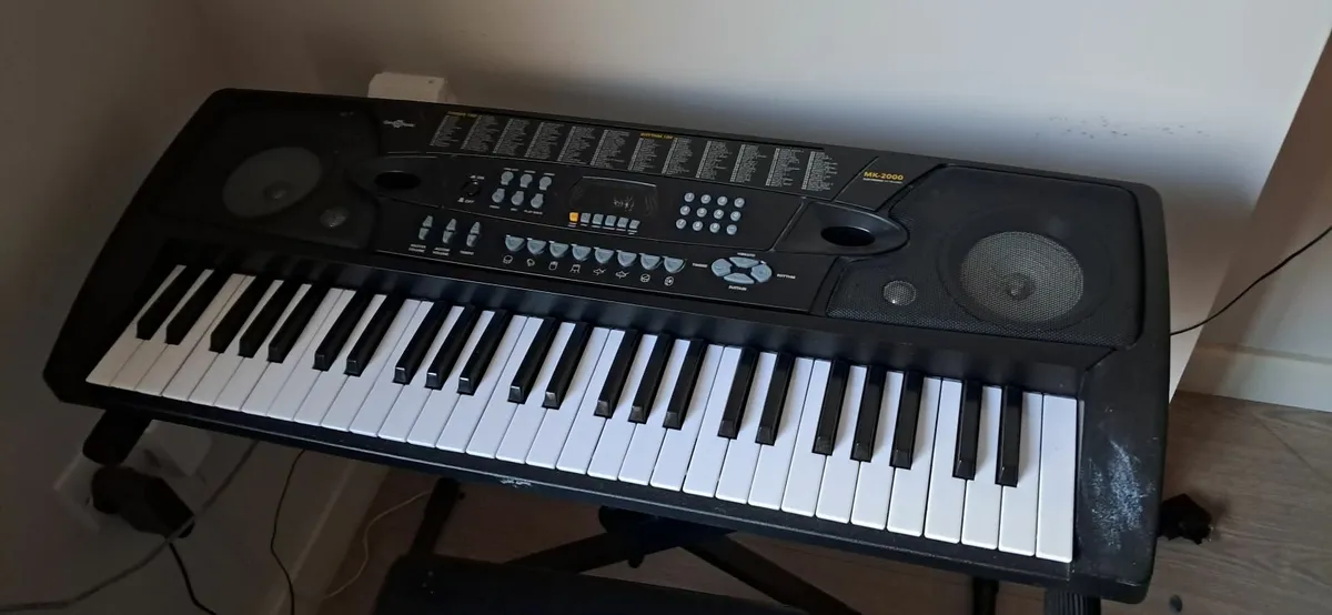 Musical Keyboard with stand and chair - Image 2