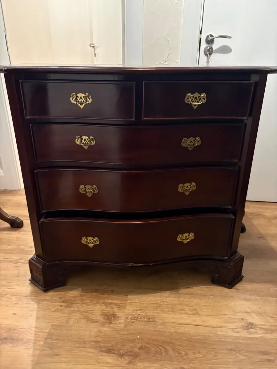 Chest Of Drawers - Solid Mahogany - Image 1
