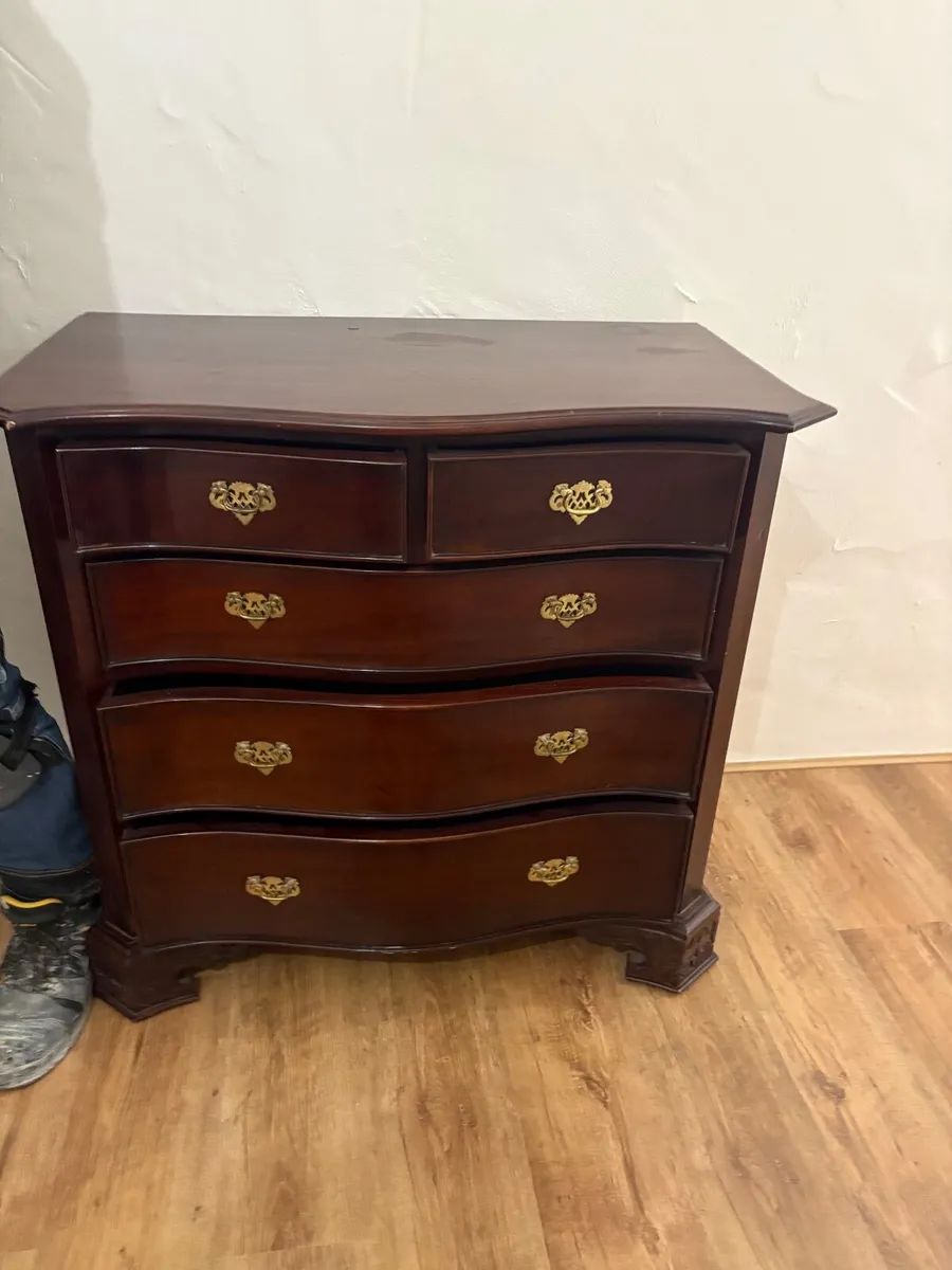 Chest Of Drawers - Solid Mahogany - Image 2