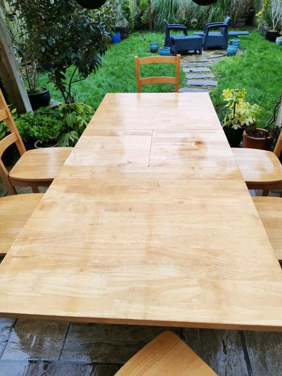 Extendable kitchen dining table - Image 2