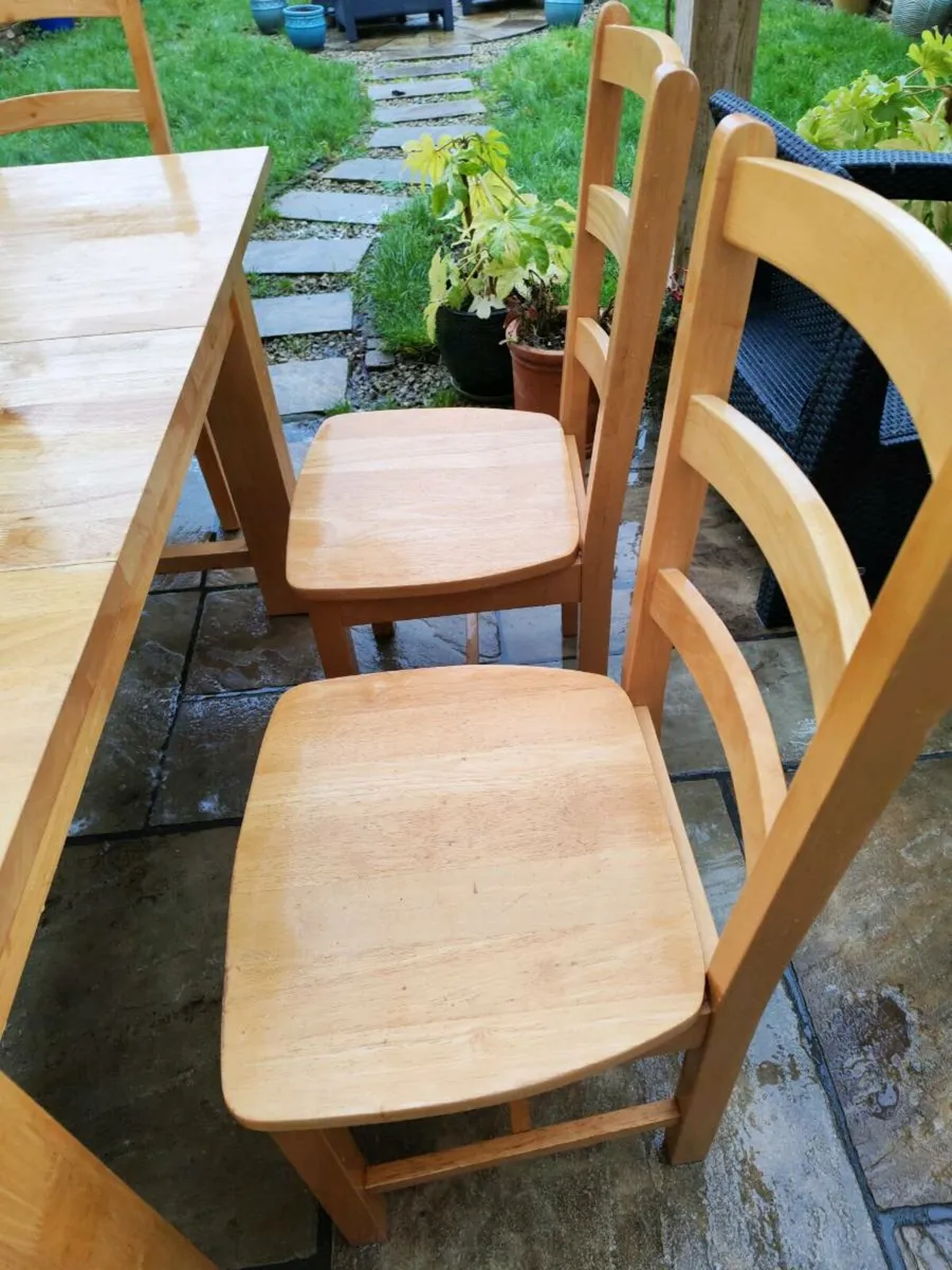 Extendable kitchen dining table - Image 3