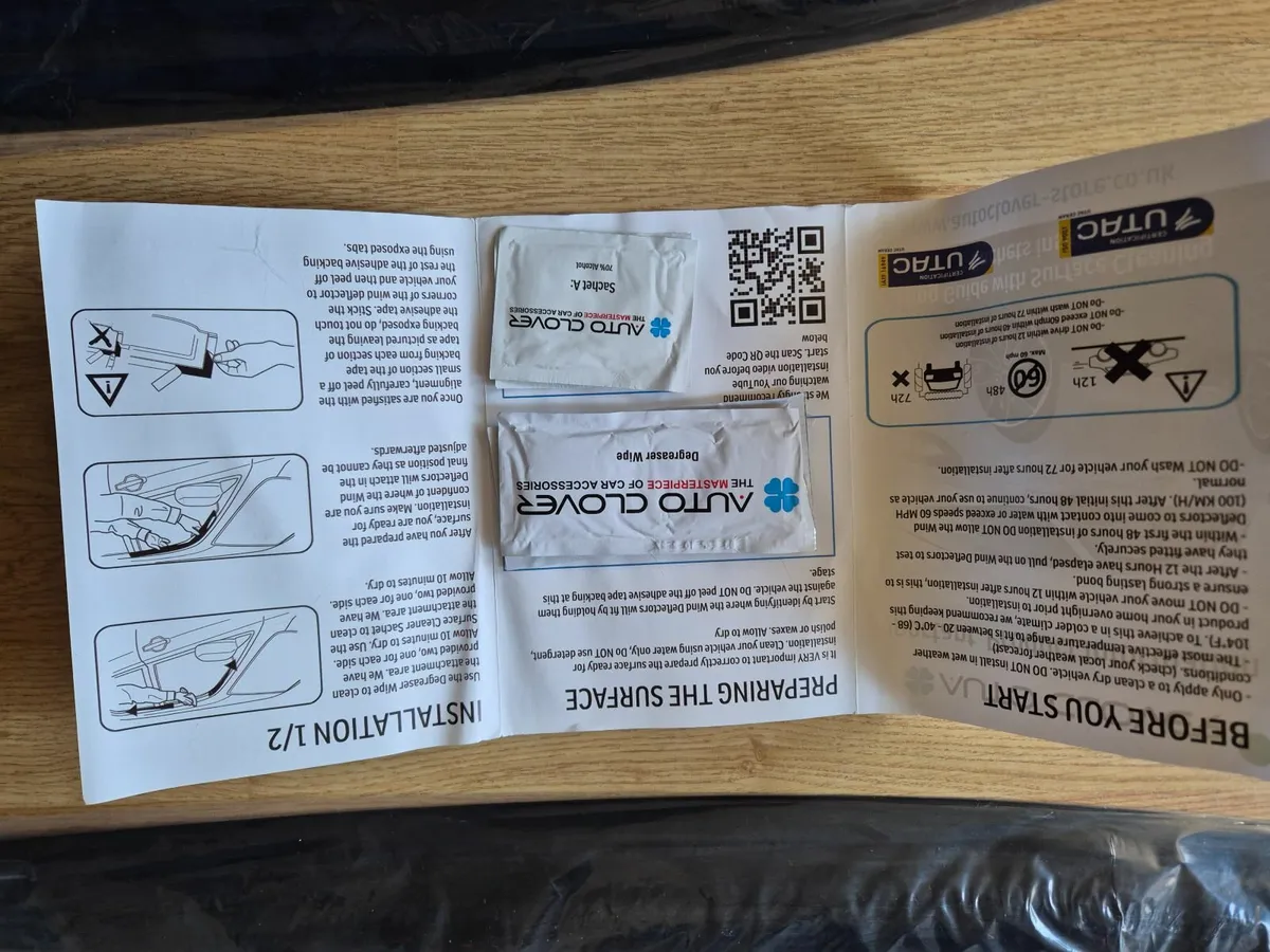 Auto Clover Wind deflectors set for Ford Kuga MK3 - Image 3