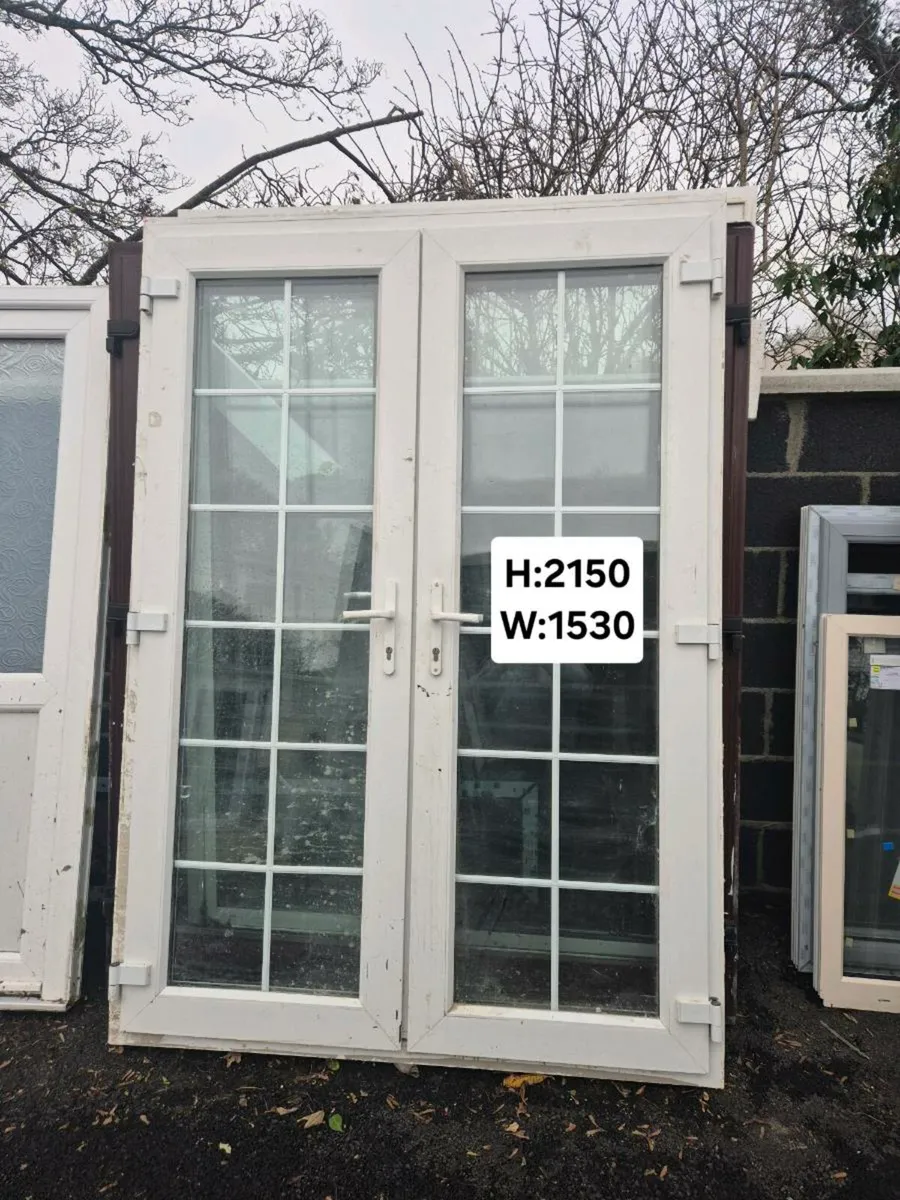 PVC FRENCH DOORS