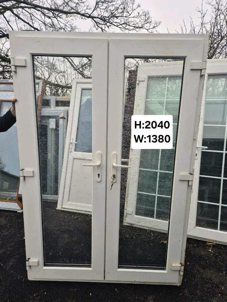 PVC FRENCH DOORS
