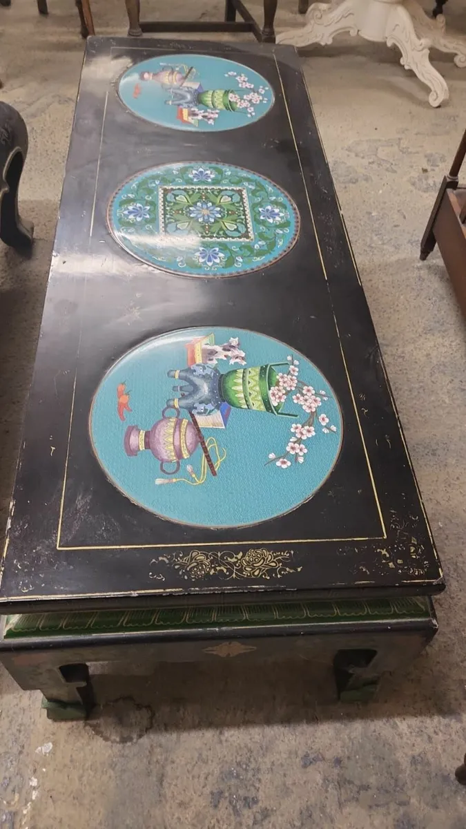 Vintage chinoiserie coffe table - Image 2