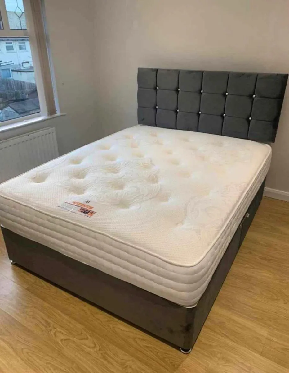 Brand new spilt divan bed - Image 3