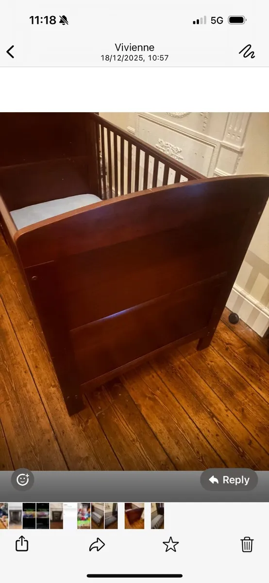 Baby Cot - Image 2