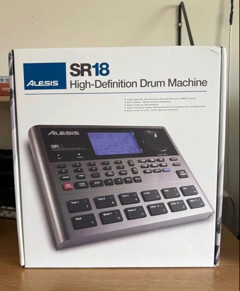 Drum Machine- Alesis SR-18 New - Image 4