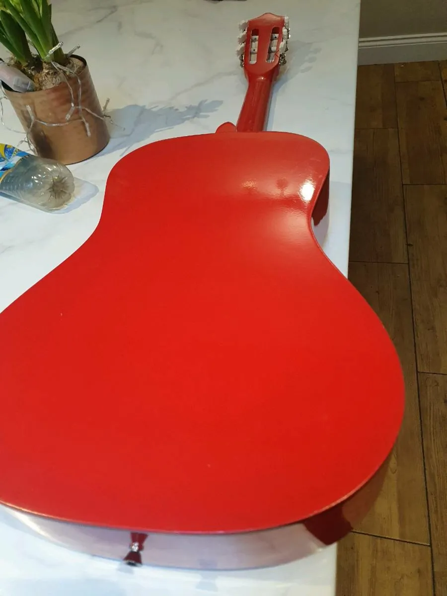Red junior guitar - Image 3