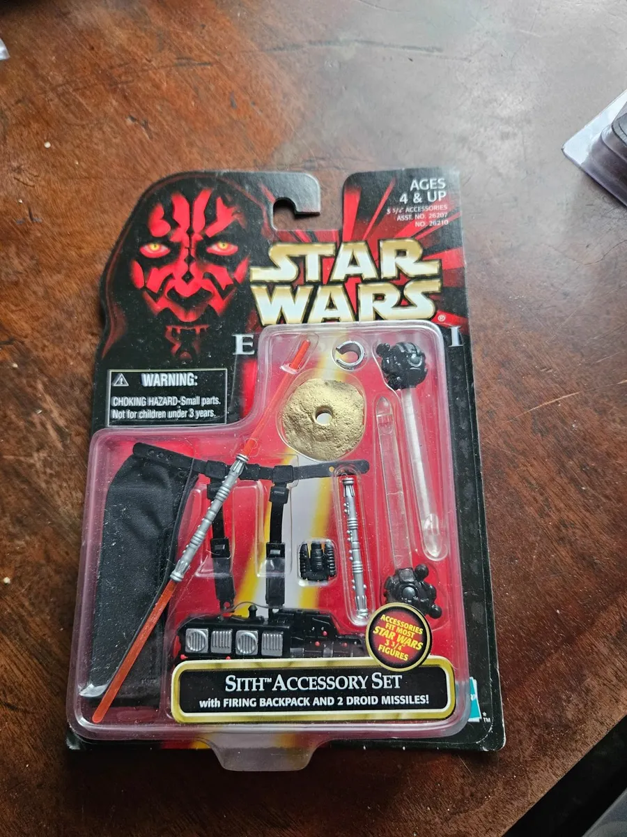 Star Wars Eposide 1 Sith Accessories Pack