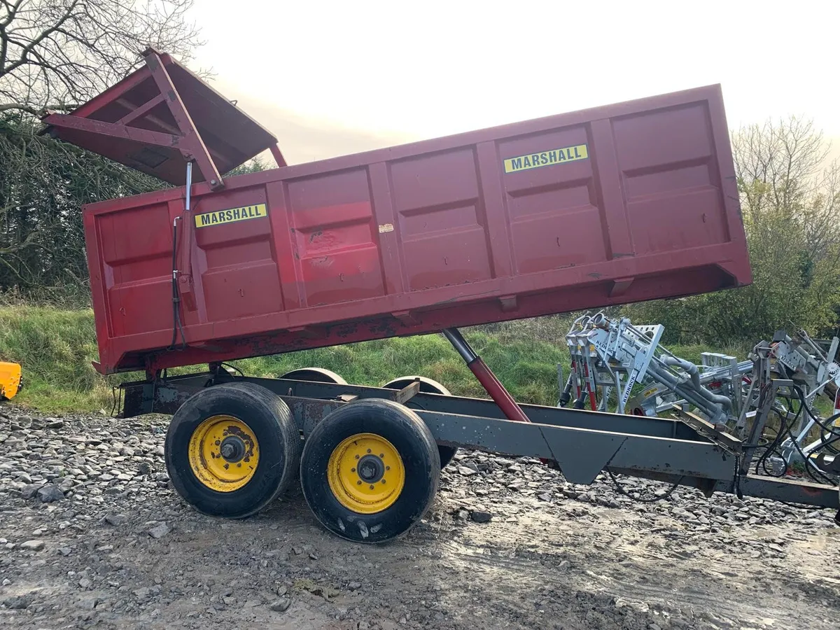 MARSHALL MB10, 10.5T, 16' x 8' GRAIN TRAILER - Image 1