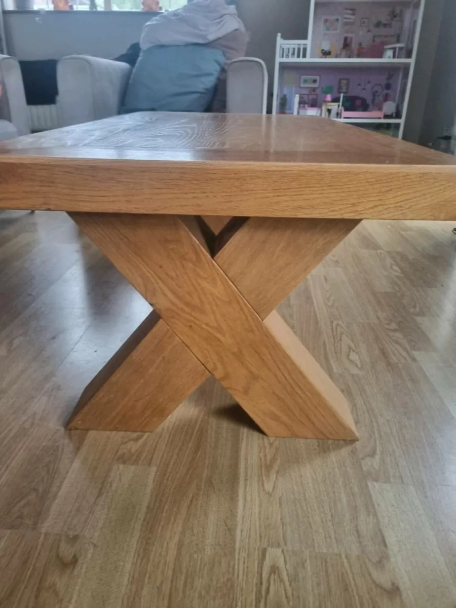 Wooden coffee table - Image 1