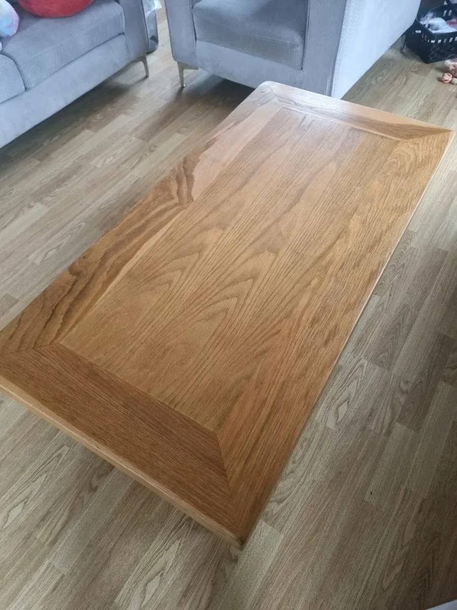 Wooden coffee table - Image 3