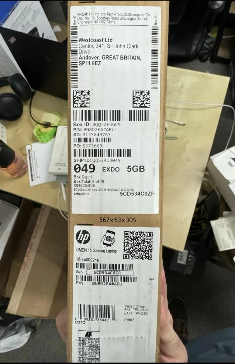 HP OMEN 16 Ryzen AI 7 / RTX 5060 /QHD 2.5K –Sealed - Image 3