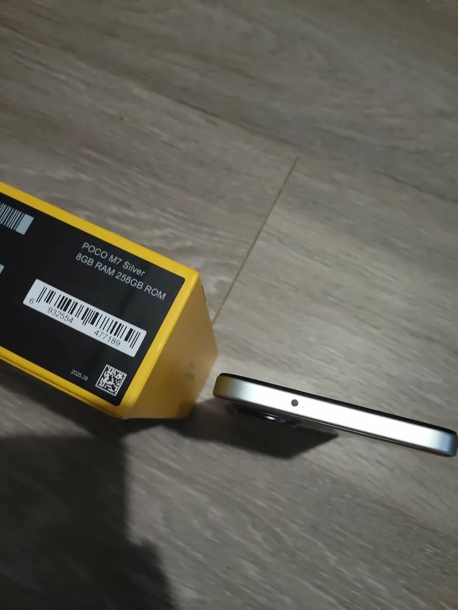 Brand new 
Poco M7 Silver 
256 GB storage 
8+4 GB - Image 3