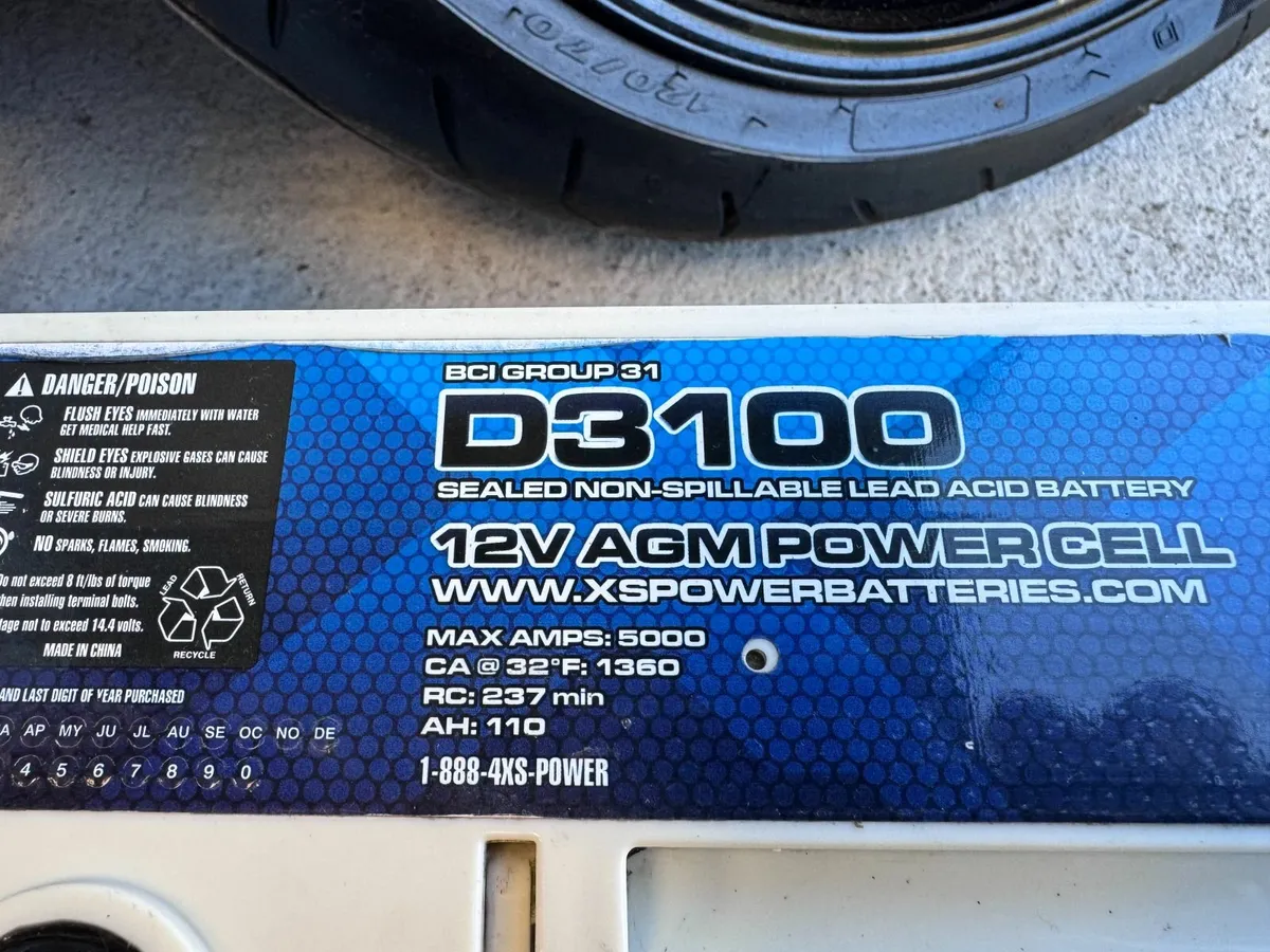 XS Power D3100 12V AGM Battery - Image 2