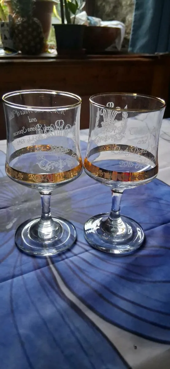 Wedding glasses - Image 1