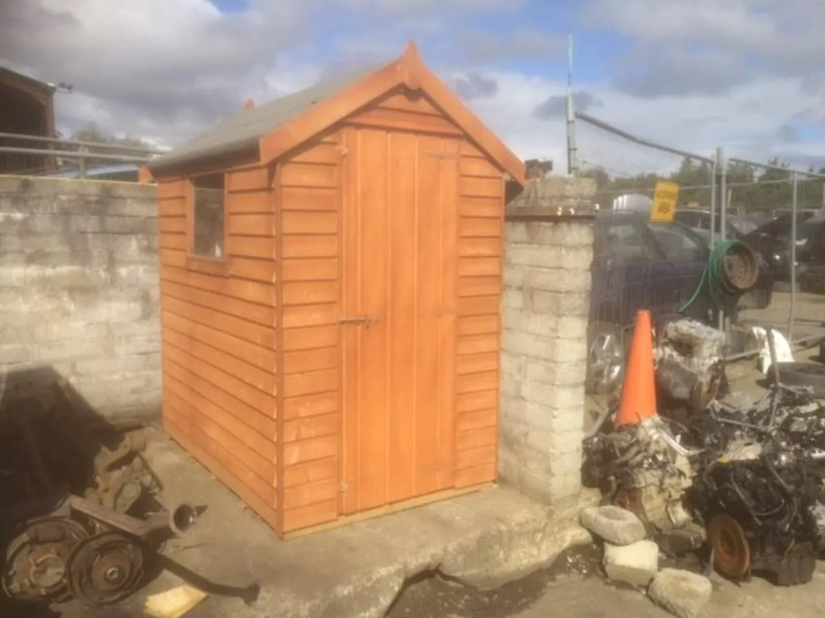 6ft x 3ft Rustic shed Flatpack & ready for collect - Image 1