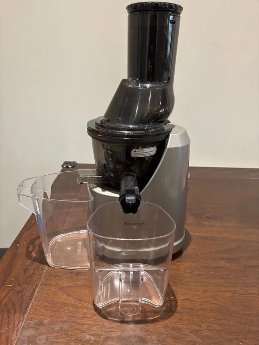 Kuvings B1700 Wide Feed Slow Juicer in Silver - Image 4