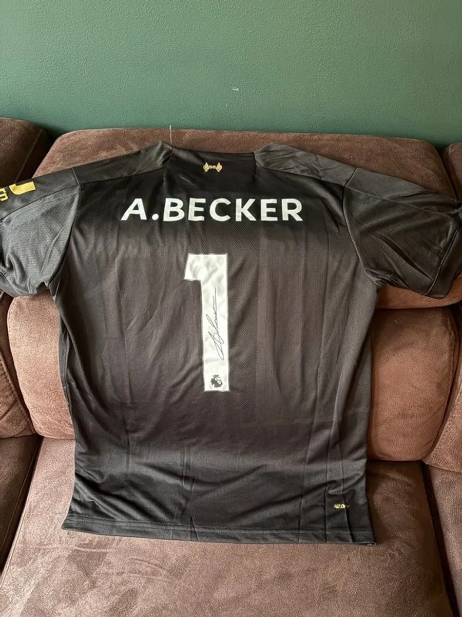 Alisson Becker signed Liverpool Jersey - Image 1