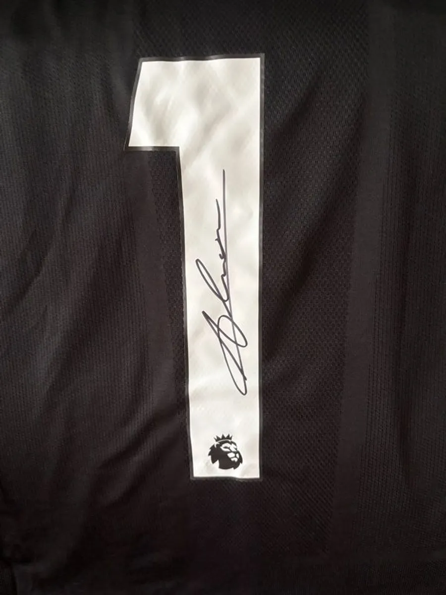 Alisson Becker signed Liverpool Jersey - Image 2