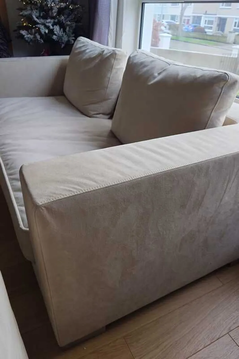 Ligne Roset Designer Sofa Set - Alcantara Upholstery - Image 3