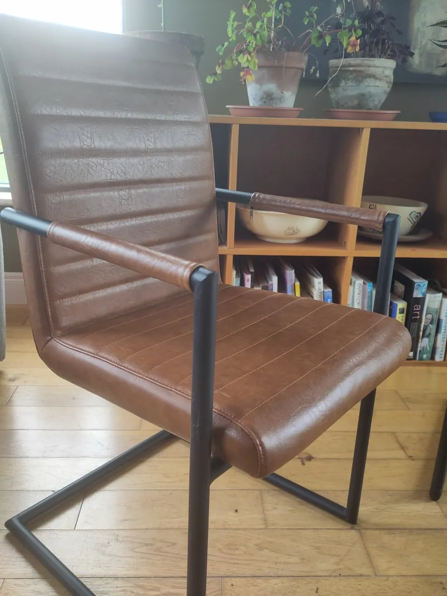 Industrial Loft-Style dining chairs - Image 2