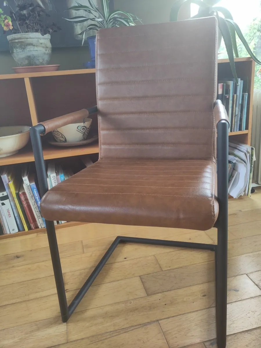 Industrial Loft-Style dining chairs - Image 3