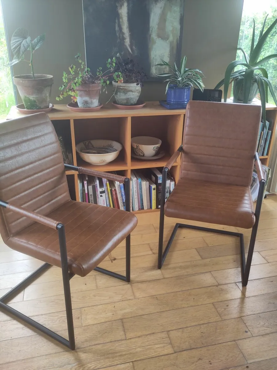 Industrial Loft-Style dining chairs - Image 1