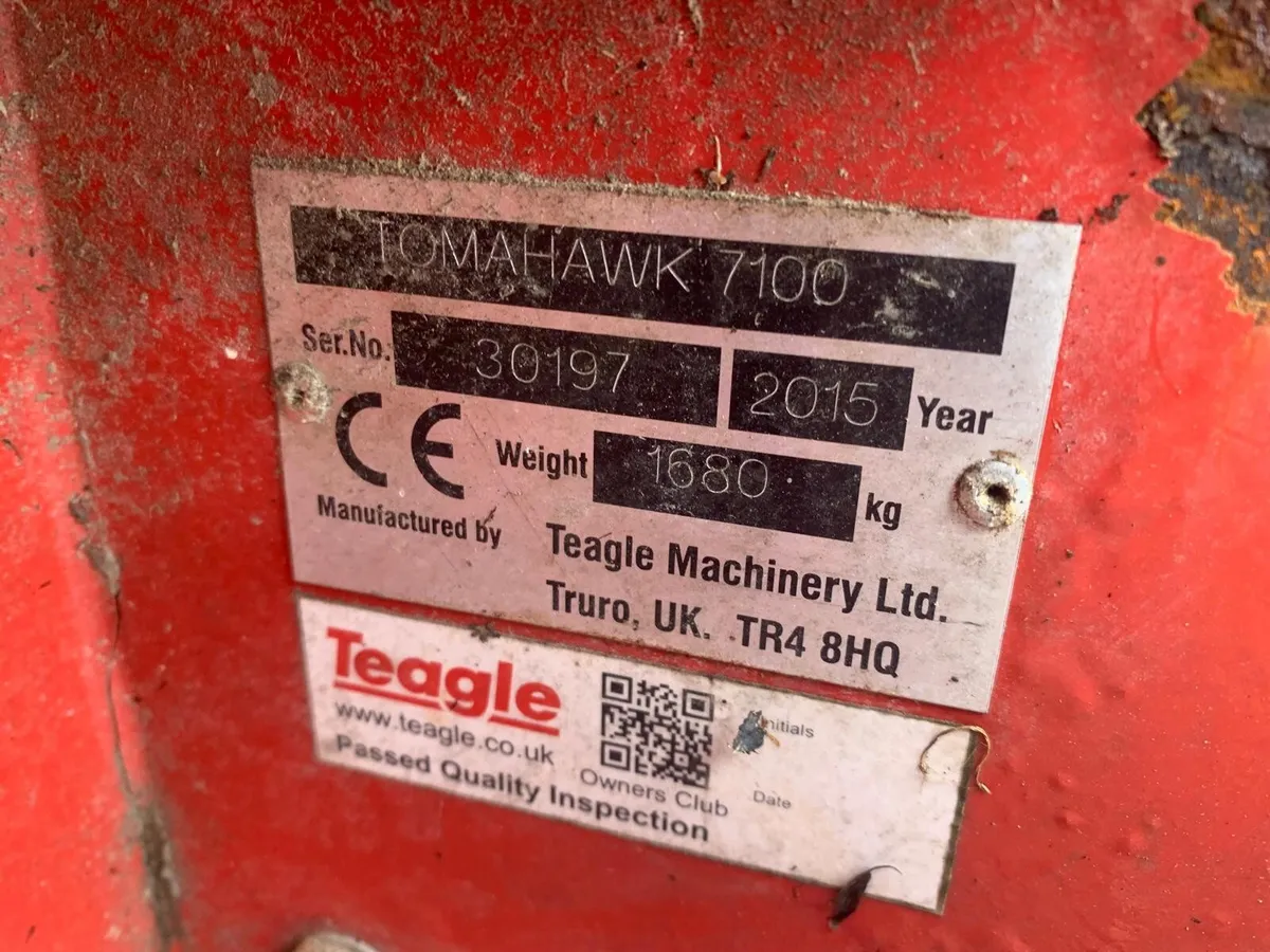 TEAGLE TOMAHAWK 7100 BEDDER/FEEDER - Image 3