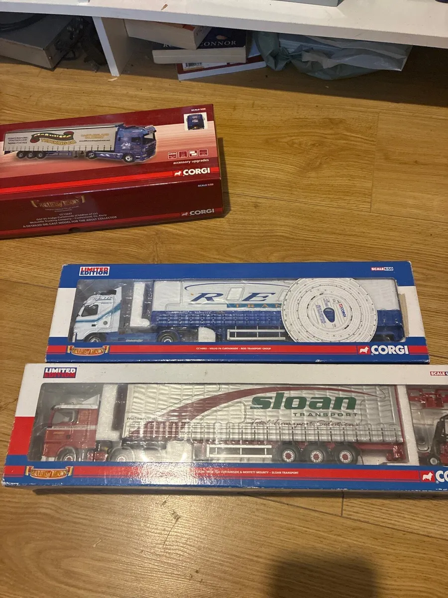 Corgi model trucks 1:50