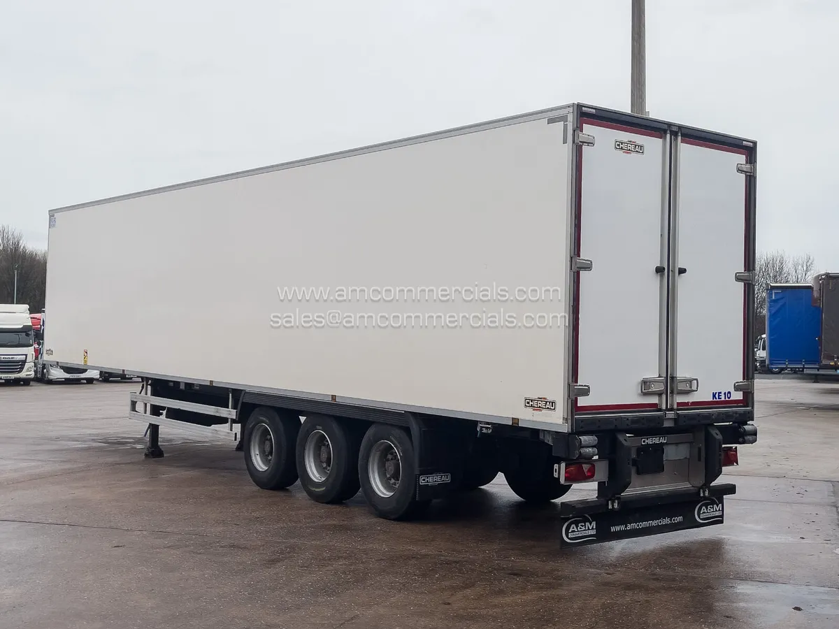 2021 CHEREAU TWIN EVAP FRIDGE TRAILER - Image 4