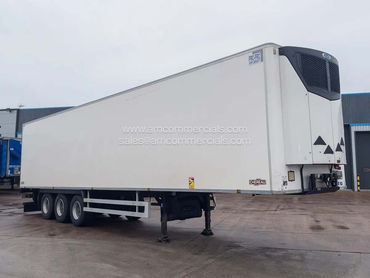 2021 CHEREAU TWIN EVAP FRIDGE TRAILER - Image 1