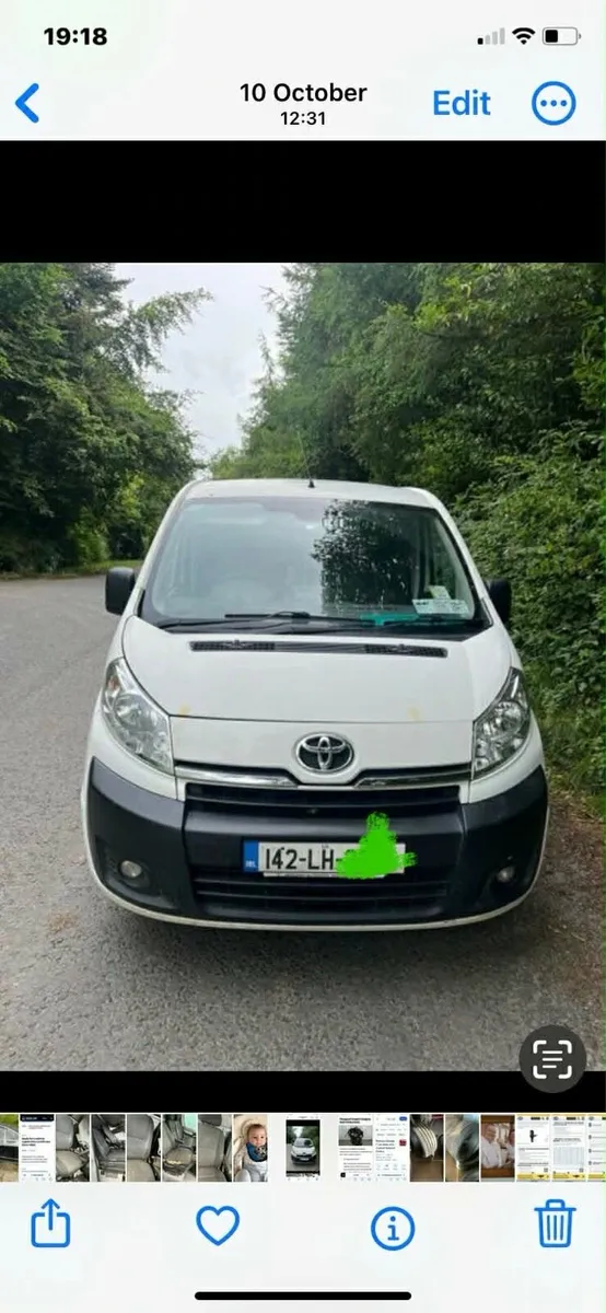 2014 toyota ProAce 2.0 hdi  gasket gone - Image 1