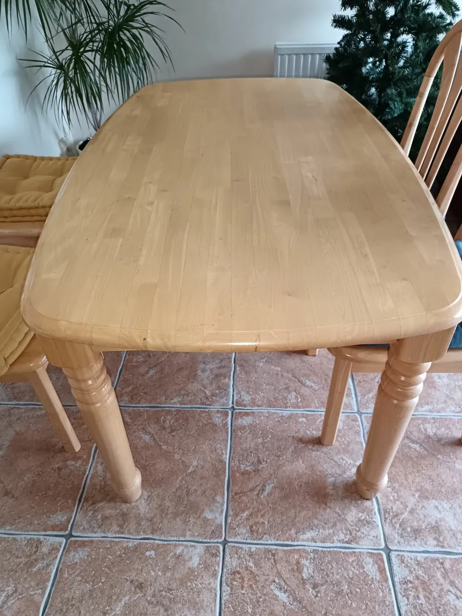 Kitchen table and 5 chairs - Free - Image 3