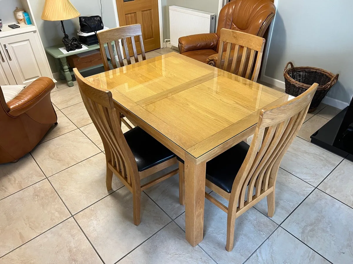 Table & 4 Chairs - Image 2