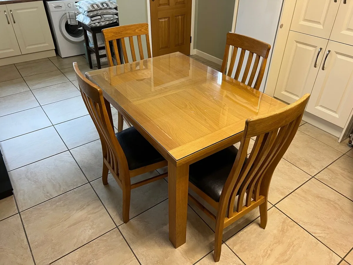 Table & 4 Chairs - Image 4