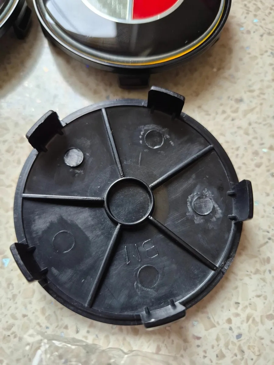 BMW Carbon Fibre Caps (Red) FREE POST - Image 4