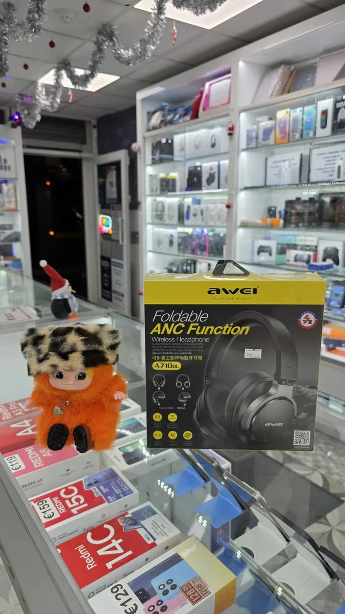 Awei Foldable Wireless Headphones – ANC