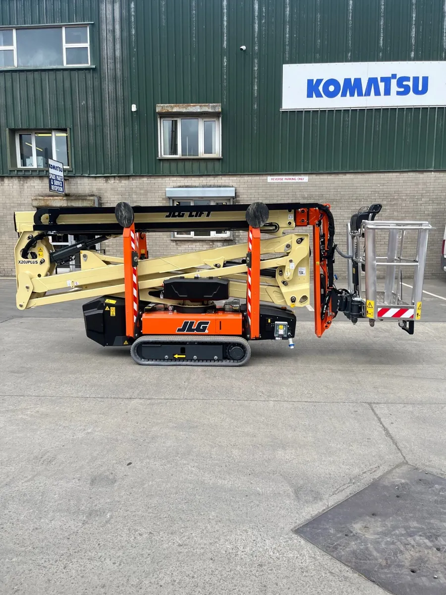 New JLG X20J Plus Compact Crawler Boom Lifts - Image 1
