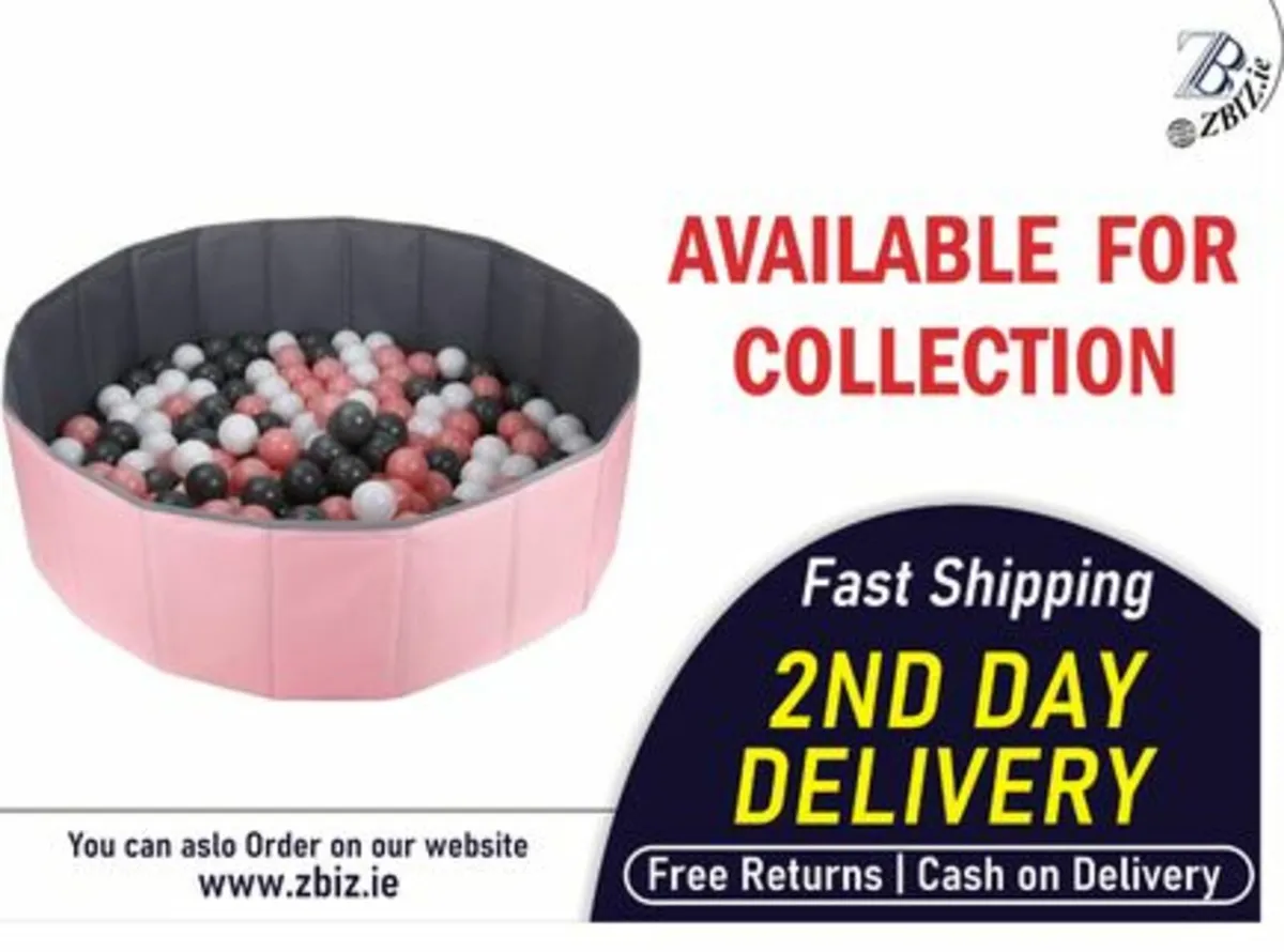 Ocean Ball Pool Playpen for Babies Indoor Outdoors - Image 1